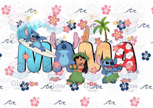 Tumbler 20oz — Colección Stitch Día de la madre