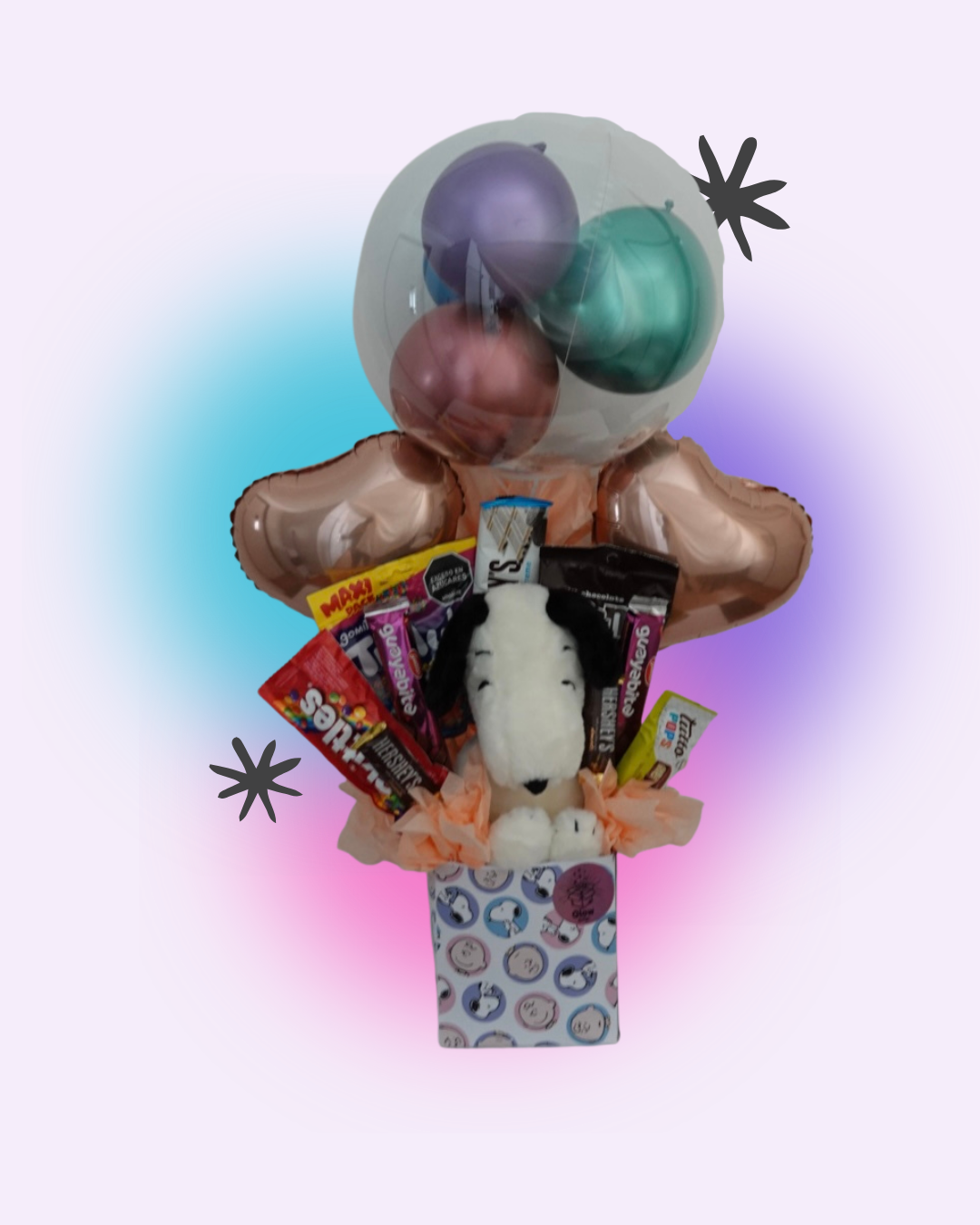 Arreglo Snoopy Tri Color