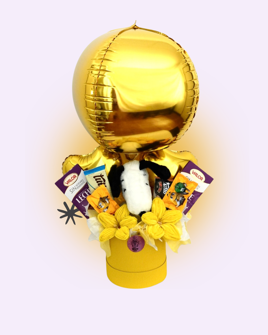 Arreglo Snoopy Gold